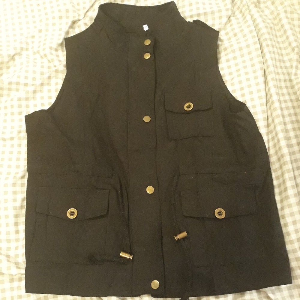 Black vest